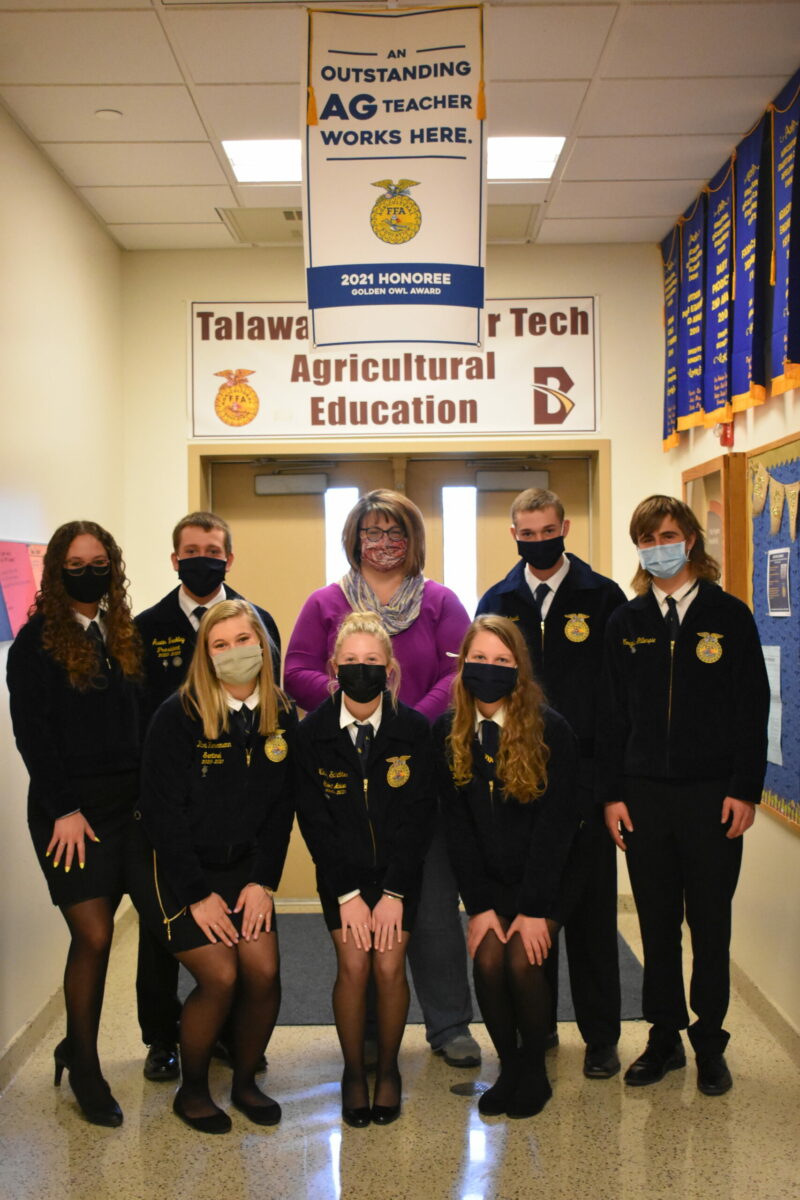 Kari Roberts and Talawanda FFA