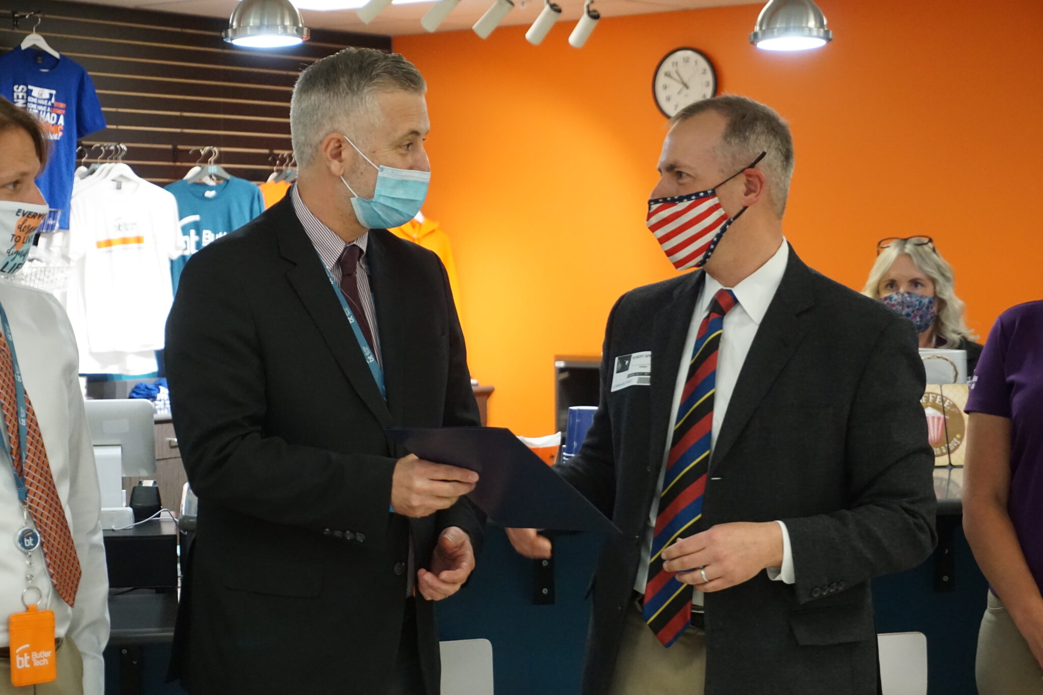 Project LIFE Awarded Compass Award by Ohio Treasurer Sprague - Butler Tech