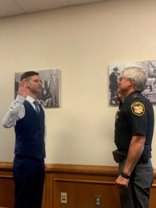 Austin Smith swearing in