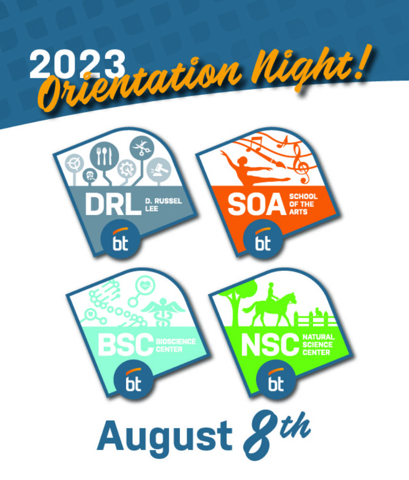 2023 Student Orientation Graphic