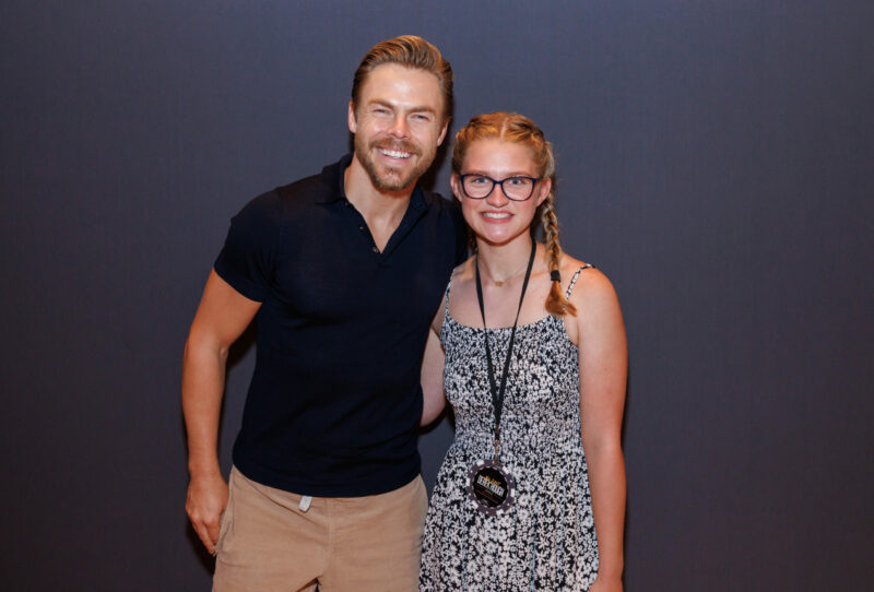 Reese and Derek Hough