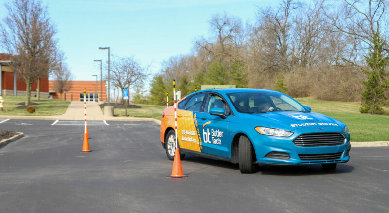 butler Tech drivers education car