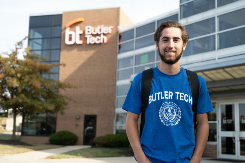 Butler Tech student