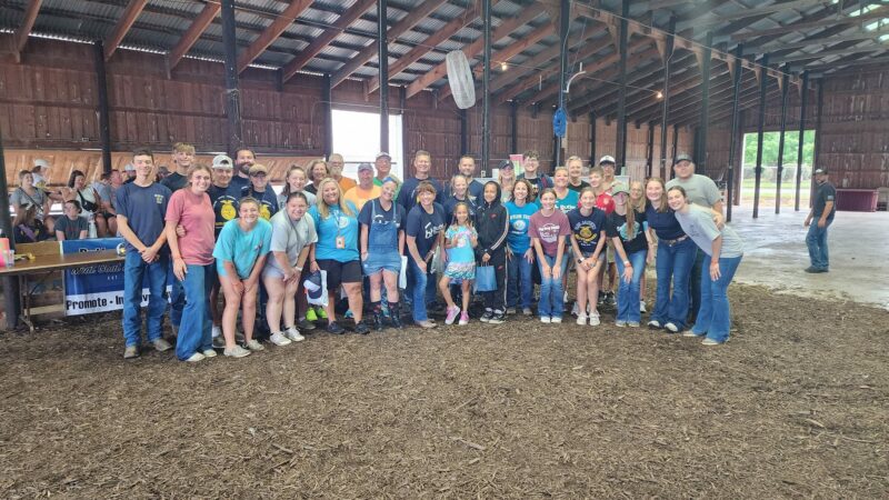 BUTLER TECH STUDENTS AT BUTLER COUNTY FAIR