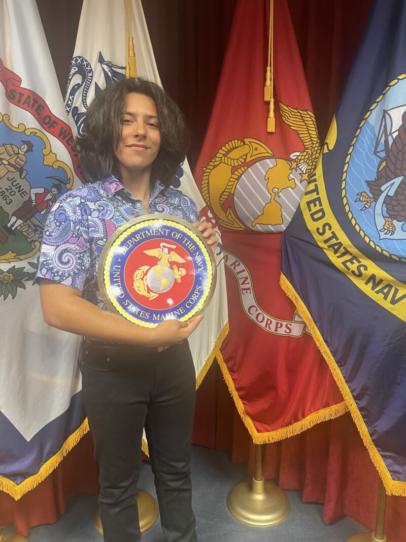 Eddie Vidales, Senior Instrumentalist, Secures Spot in Prestigious Marine Corps Band