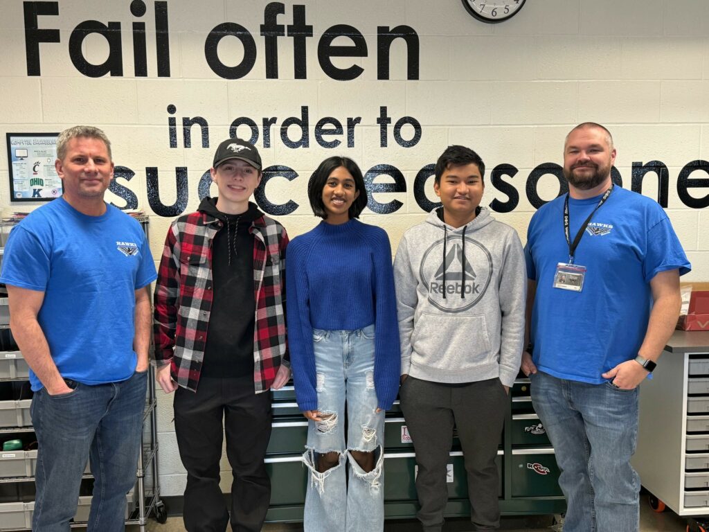 Butler Tech/Lakota East High School's Engineering Team has been named one of 300 State Finalists in the prestigious Samsung Solve for Tomorrow STEM competition