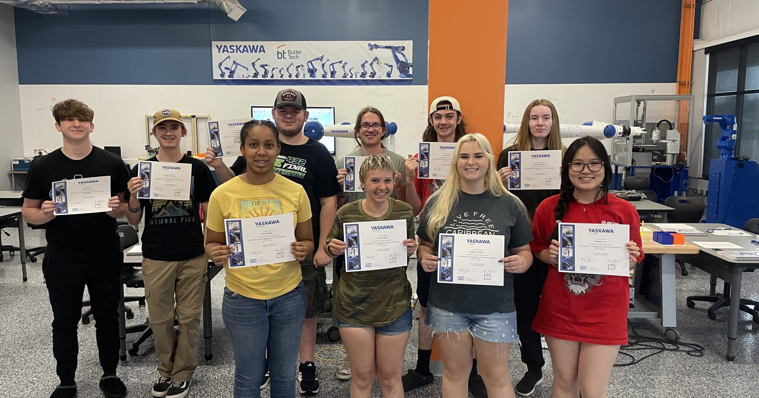 High School Students Earn Yaskawa Credential During Summer Training ...